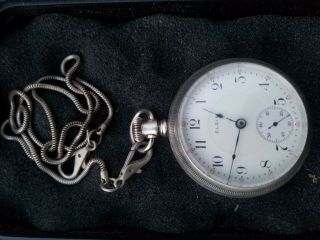Antique Elgin 17 Jewels,  18s Pocket Watch.  Watch Is Currently Not.