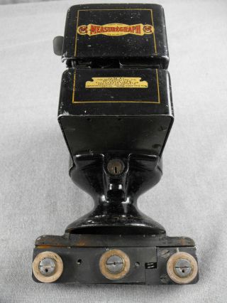 Vintage Measuregraph Fabric Measuring Machine 1915