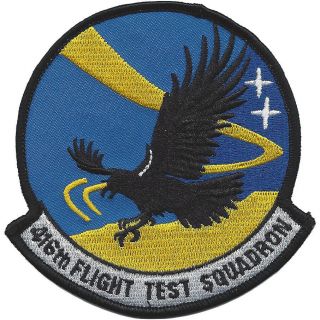 416th Flight Test Squadron F - 35 Patch