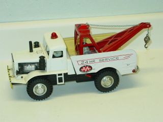 Vintage Daisy Matic Rescue Tow Truck With Driver,  Battery Operated,  Japan