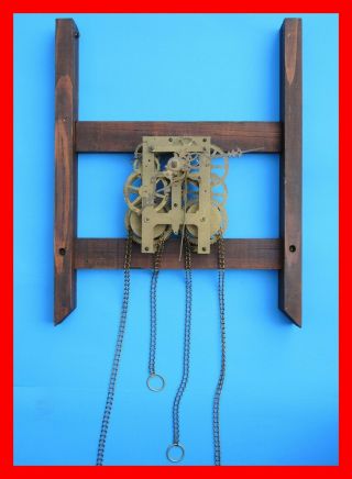 Waterbury - Large Weight Driven Movement - Grandfather Or Large Wall Clock