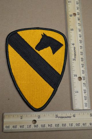 Us Army 1st Cavalry Division Full Color,  Shoulder,  Embroidered Unit Patch