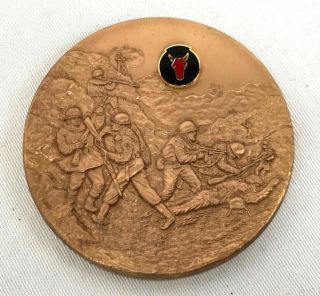 1991 Us Army 34th Infantry Division Commemorative Service & Reactivation Medal