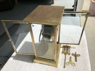 1910’s Antique Seth Thomas Crystal Regulator Mantel Clock Correctly 7