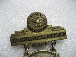 . Badge NRA National Championchips EXPERT 1953 2