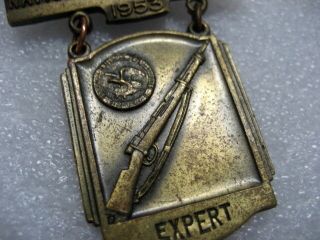 . Badge NRA National Championchips EXPERT 1953 3