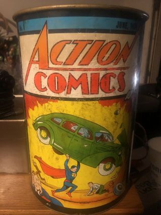 1974 Dc Comics - Related Trash Can