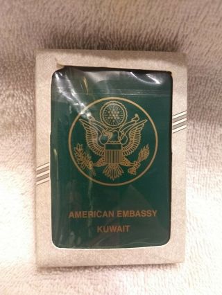American Embassy Kuwait Playing Cards By Liberty