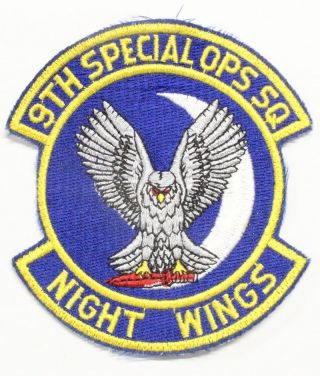 Usaf Air Force Patch: 9th Special Operations Squadron