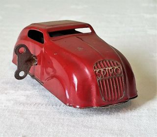 Early Spiro Toys France Wind - Up Citroen Coupe Car 40 
