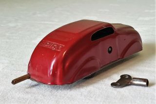 Early Spiro Toys France Wind - Up CITROEN COUPE CAR 40 ' s V RARE 7