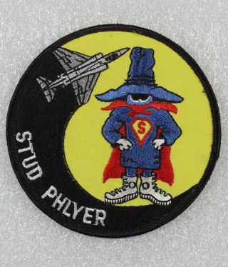 Usaf Air Force Patch: " Stud Phlyer " F - 4 Phantom Ii Pilot