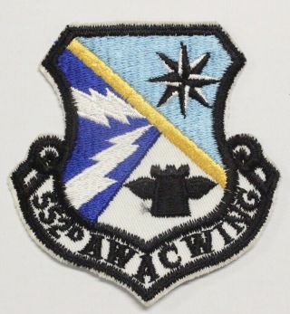 Usaf Air Force Patch: 552nd Airborne Warning And Control Wing - 3 1/2 "