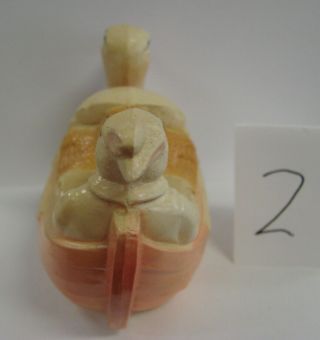 Viscoloid Co.  Celluloid Easter Floating Tub Toy Swan Egg Chick Bunny Rabbit 2