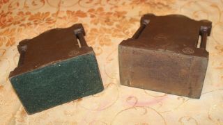 Antique Bronze Bradley & Hubbard Charles Dickens A Christmas Carol Bookends 6