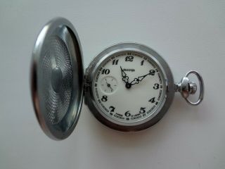 Pocket Watch Molnija 3602 Ussr,  Necklace Watch Часы Молния СССР карманны