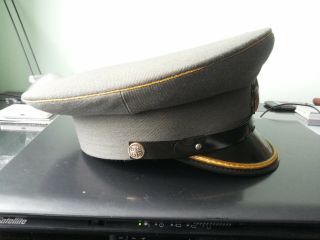 Vintage officer hat JNA with a five - pointed star - Yugoslavia 2