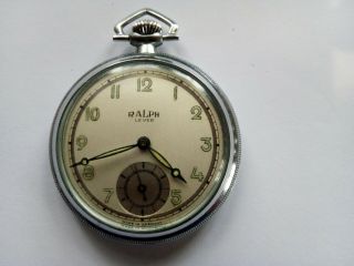 German made antique pocket watch.  Ralph lever by J.  Kaiser.  Going strong. 2