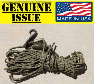 Us Military Antenna Guy Wire Rope Line Hook Tensioner Cable Stabilize 52 