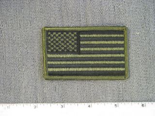Dec.  1990 Tioh Sample,  U.  S.  Army Issue Subdued American Flag,  By Best Emblem