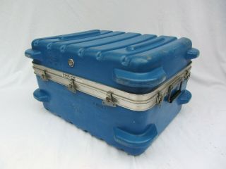 Thermodyne Shok - Stop Blue Military Container Transport Case 25 " X19 " X15 "