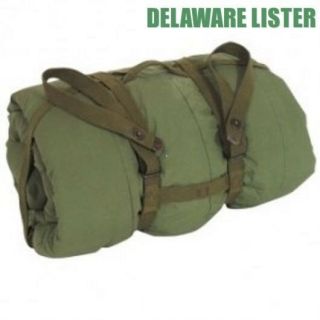 Us Military Army Gi Sleeping Bag Carry/carrying Canvas/cotton Web Straps Nos