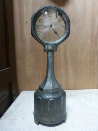 A Very Rare Mystery Novelty Clock Circa 1900