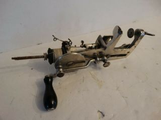 Extremely Rare 1800s Moldacot Pocket Portable Sewing Machine No.  2154 London Pat