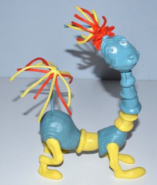Rare Vintage 1960s Revell Dr.  Seuss Zoo Tingo The Noodle - Topped Stroodle Figure
