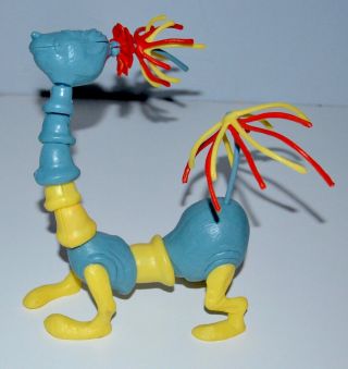 Rare Vintage 1960s Revell Dr.  Seuss Zoo Tingo the Noodle - Topped Stroodle Figure 4