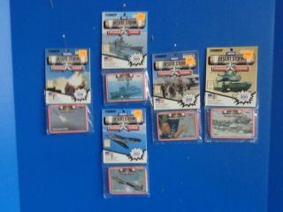 1991 Troops Desert Storm Trading Cards Series 1 - Aircraft,  Ships,  Armor,  Weapon