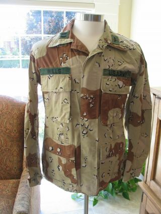Us Army Military Combat Coat And Pants Desert Storm - 3rd Armor Div
