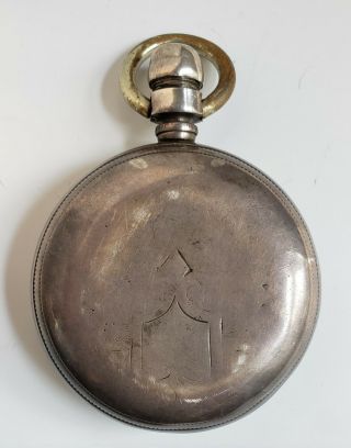 Waltham Sterling Silver William Ellery 18S Pocket Watch 2