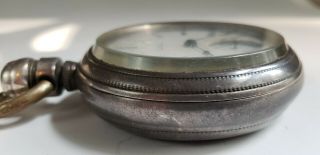 Waltham Sterling Silver William Ellery 18S Pocket Watch 6