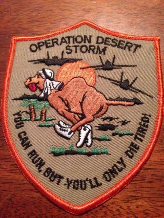 Operation Desert Storm Patch You Can Run But You 