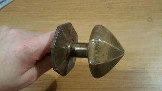 Old Vintage Brass Door Pull Handle