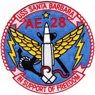 Uss Ae - 28 Uss Santa Barbara Patch