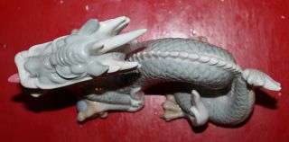 An 21 cm Chinese 4 - Claws Polychrome Dragon,  Shiwan Pottery of Bu Dai Monk 5