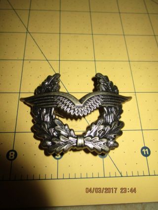 West German Air Force,  Service Dress Hat Badge,  Circa 1950s Or 1960s,  Prongs