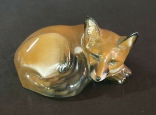 Vintage Rosenthal Fox Figurine A.  Sinko 1542