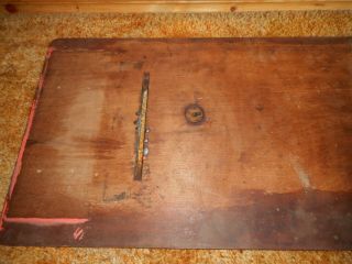 WILLCOX & GIBBS ANTIQUE TREADLE SEWING MACHINE TABLE TOP 4