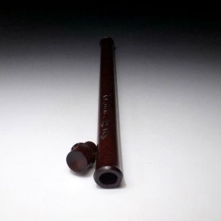 WD1: Vintage Japanese Lacquered Wooden Incense Stick Case,  Ko - zutsu 6
