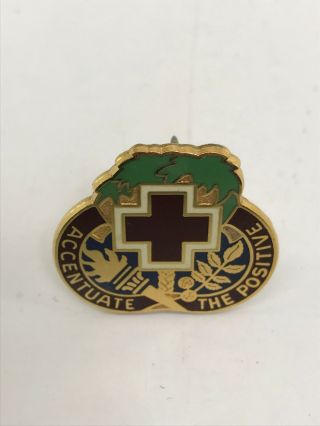 Us Military Lapel Pin Meddac Fort Jackson Army Unit Crest