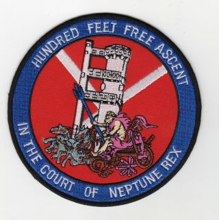 Submarine Escape Tower - Hundred Feet Ascent - Bc Patch Cat No C6725