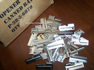 25 P38 Shelby Can Opener Military Usmc Army Camping Hiking Scout F Mess Kit P - 38