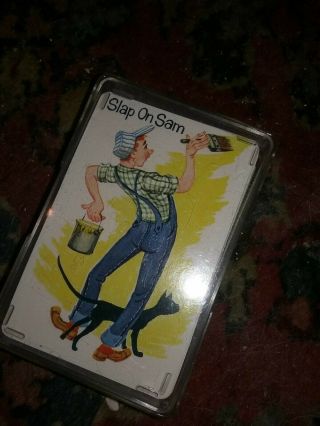 Vintage 1960s Whitman OLD MAID Card Game No.  4492:29 COMPLETE w/ Rules in Case 2