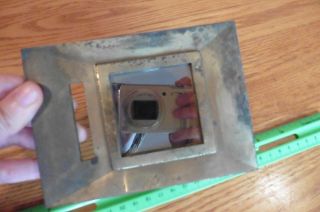 Vintage Brass Door Peep Hole by Magic Mirror Associates NY York City Salvage 3