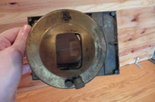 Vintage Brass Door Peep Hole by Magic Mirror Associates NY York City Salvage 5