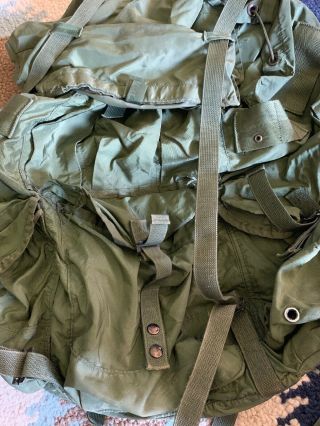 Us Gi Alice Pack Bag Only,  Od Green,  Medium,  No Straps Or Carrying Hardware