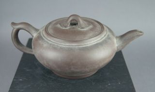 GOOD CHINESE YIXING TEAPOT W/ MARK TO BASE & INSIDE OF LID NR 2
